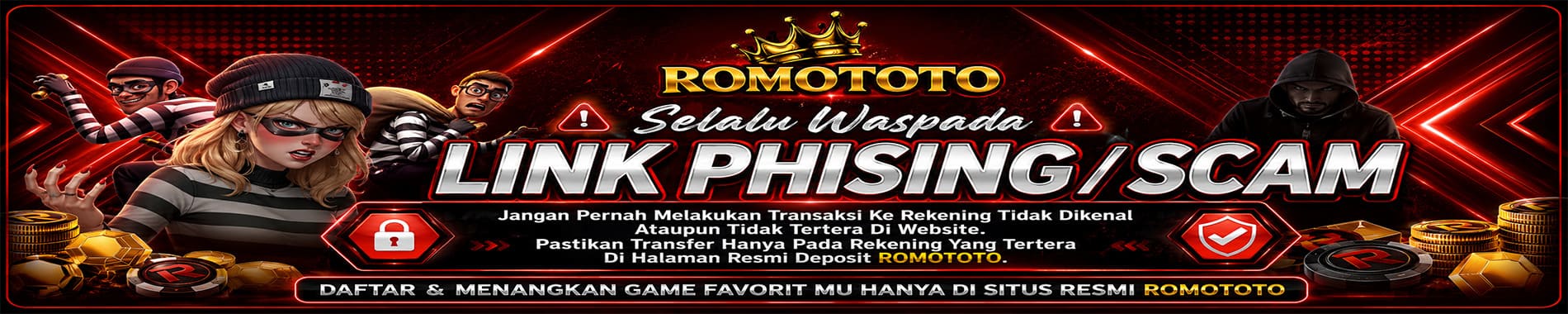 SELALU WASPADA LINK PHISING & SCAMM